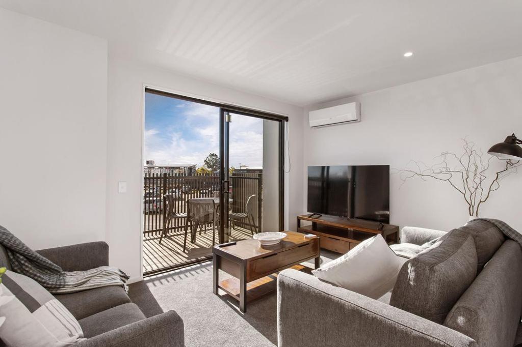Stylish Brand New Sunny 3Bdrm 3Bth Garage Sleeps 6 Appartement Christchurch Buitenkant foto